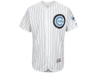 Men's Chicago Cubs Majestic White Fashion 2016 Father's Day Flex Base Team Jersey