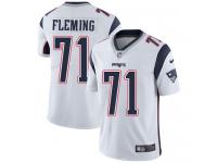 Men's Limited Cameron Fleming #71 Nike White Road Jersey - NFL New England Patriots Vapor Untouchable