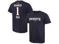 MEN'S NEW ENGLAND PATRIOTS PRO LINE NY NUMBER 1 DAD T-SHIRT