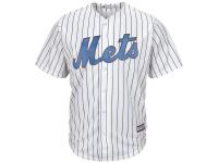 Men's New York Mets Majestic White Fashion 2016 Father's Day Cool Base Replica Jersey