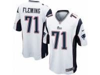 Men's Nike New England Patriots #71 Cameron Fleming Game White NFL Jersey