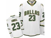 Men's Reebok Dallas Stars #23 Esa Lindell Premier White Third NHL Jersey