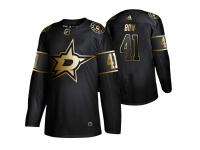 Men's Stars Landon Bow Black Adidas 2019 NHL Golden Edition Jersey