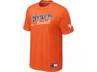 MLB Men Milwaukee Brewers Nike Practice T-Shirt - Orange