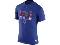 MLB Men Nike Chicago Cubs Nike 2016 AC Legend Team Issue 1.6 T-Shirt - Royal Blue