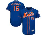 MLB New York Mets #15 Matt Reynolds Men Royal Authentic Flexbase Collection Jersey