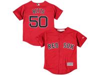Mookie Betts Boston Red Sox Majestic Youth Official 2015 Cool Base Player Jersey - Red