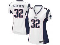 New England Patriots Devin McCourty Women's Road Jersey - White Nike NFL #32 Game