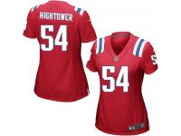 New England Patriots Dont'a Hightower Women's Alternate Jersey - Red Nike NFL #54 Game