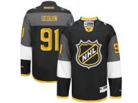 NHL Reebok Dallas Stars #91 Tyler Seguin Men 2016 All-Star Black Jerseys