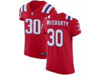 Nike Jason McCourty Elite Red Alternate Men's Jersey - NFL New England Patriots #30 Vapor Untouchable