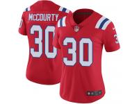 Nike Jason McCourty Limited Red Alternate Women's Jersey - NFL New England Patriots #30 Vapor Untouchable