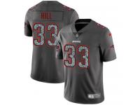Nike Jeremy Hill Limited Gray Static Men's Jersey - NFL New England Patriots #33 Vapor Untouchable