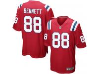 Nike Men's Martellus Bennett Game Red Alternate Jersey - New England Patriots NFL #88