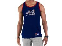 Nike New York Mets Home Practice Men Tank Top Dark Blue
