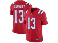 Nike Phillip Dorsett Limited Red Alternate Men's Jersey - NFL New England Patriots #13 Vapor Untouchable