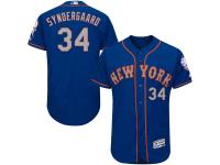 Noah Syndergaard New York Mets Majestic Flexbase Authentic Collection Player Jersey - Royal Gray