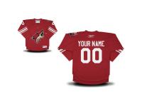 Reebok Arizona Coyotes Youth Replica Home Custom Jersey - Garnet