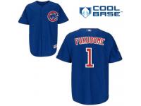 Royal Blue Kosuke Fukudome Men #1 Majestic MLB Chicago Cubs Cool Base Alternate Jersey