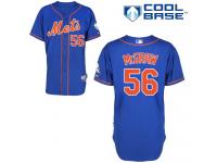 Royal Blue Tug McGraw Men #56 Majestic MLB New York Mets Cool Base Alternate Home Jersey
