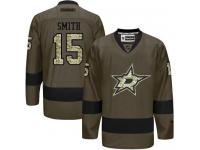 Stars #15 Bobby Smith Green Salute to Service Stitched NHL Jersey