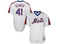 Tom Seaver New York Mets Majestic Youth Official Cool Base Player Jersey - White