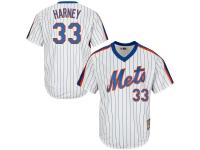 White Matt Harvey Men #33 Majestic MLB New York Mets Cooperstown Collection Jersey