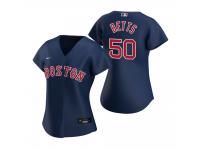 Women's Boston Red Sox Mookie Betts Nike Navy 2020 Alternate Jersey