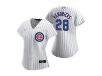 Women's Chicago Cubs Kyle Hendricks Nike White 2020 Home Jersey