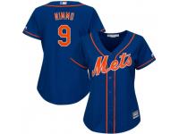 Women's Majestic Brandon Nimmo New York Mets Player Royal Alternate Cool Base Jersey
