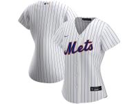Women's New York Mets Nike White Home 2020 Team Jersey
