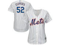 Yoenis Cespedes New York Mets Majestic Women's Official Cool Base Player Jersey - White