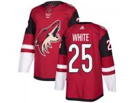 Youth Arizona Coyotes # 25 Ryan White adidas Maroon Authentic Jersey 2017