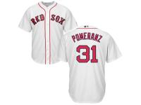 Youth Boston Red Sox #31 Drew Pomeranz Majestic White Cool Base Jersey