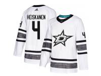 Youth Dallas Stars #4 Miro Heiskanen Adidas White Authentic 2019 All-Star NHL Jersey