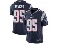 Youth Limited Derek Rivers #95 Nike Navy Blue Home Jersey - NFL New England Patriots Vapor Untouchable