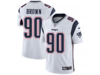 Youth Limited Malcom Brown #90 Nike White Road Jersey - NFL New England Patriots Vapor Untouchable