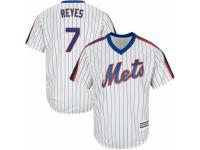 Youth Majestic New York Mets #7 Jose Reyes White Alternate Cool Base MLB Jersey