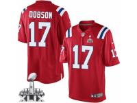 Youth Nike New England Patriots 17 Aaron Dobson Red Alternate Super Bowl XLIX NFL Jersey