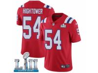 Youth Nike New England Patriots #54 Donta Hightower Red Alternate Vapor Untouchable Limited Player Super Bowl LII NFL Jersey