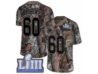 Youth Nike New England Patriots #60 David Andrews Camo Untouchable Limited Super Bowl LIII Bound NFL Jersey