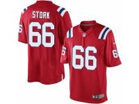 Youth Nike New England Patriots #66 Bryan Stork Red Alternate NFL Jersey