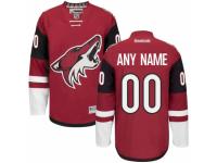 Youth Reebok Arizona Coyotes Customized Premier Burgundy Red Home NHL Jersey
