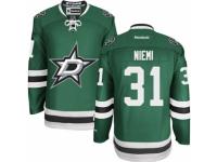 Youth Reebok Dallas Stars #31 Antti Niemi Premier Green Home NHL Jersey