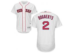 White Xander Bogaerts Men #2 Majestic MLB Boston Red Sox Flexbase Collection Jersey