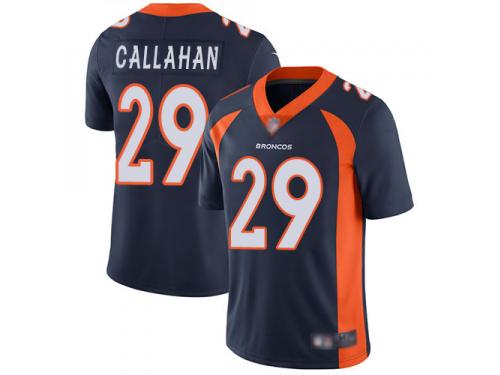 #29 Limited Bryce Callahan Navy Blue Football Alternate Men's Jersey Denver Broncos Vapor Untouchable