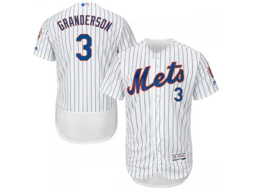 Curtis Granderson New York Mets Majestic Flexbase Authentic Collection Player Jersey - White