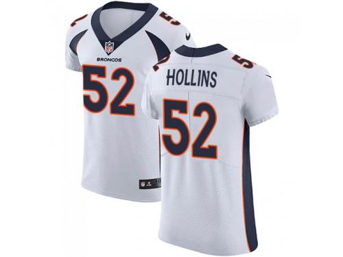 Elite Men's Justin Hollins Denver Broncos Nike Vapor Untouchable Jersey - White