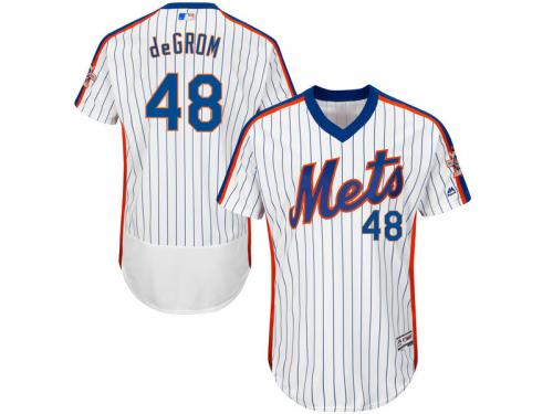 Jacob deGrom New York Mets Majestic Alternate Flexbase Authentic Collection Player Jersey - White