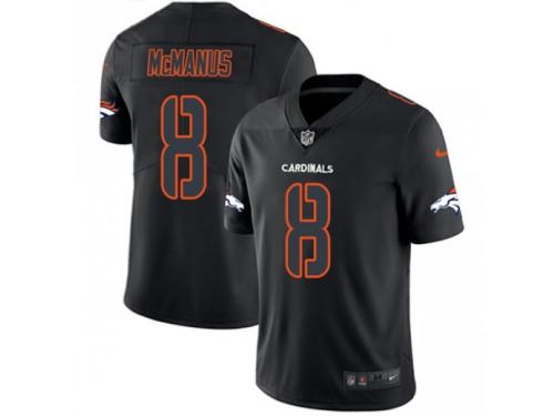 Limited Men's Brandon McManus Denver Broncos Nike Jersey - Black Impact Vapor Untouchable